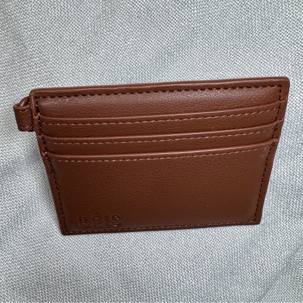 BEIS Mirrored Card Holder in Maple - Picture 3 of 4